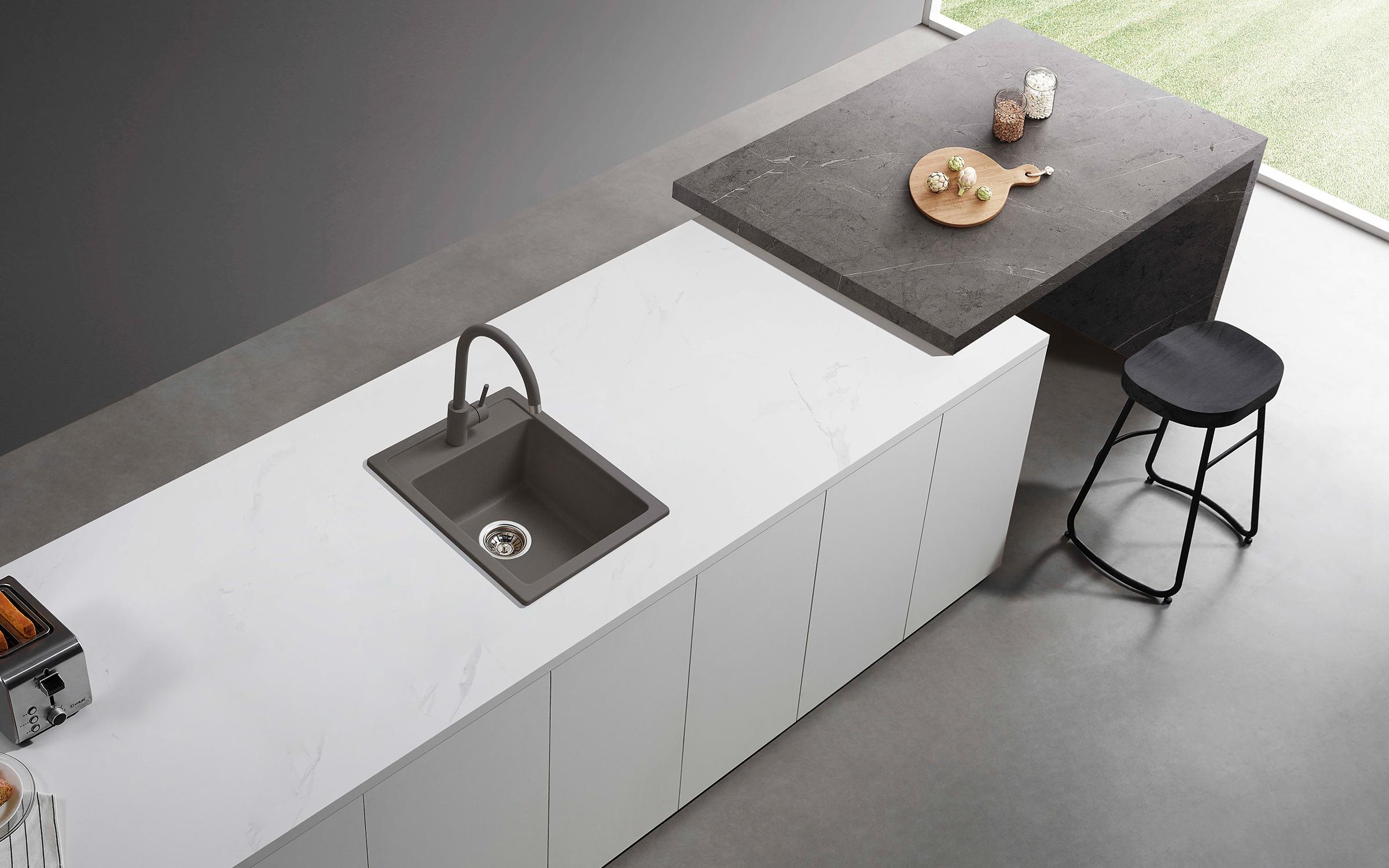 Built-in sink ICGS4050, grey  2